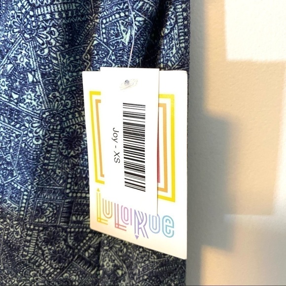 NWT Lularoe Blue Joy Vest Duster Women’s Size XS - Picture 5 of 7